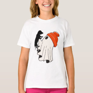 Cute Ghost Dachshund Lover T-Shirt
