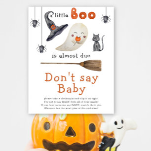 Cute ghost - Don't say baby Poster