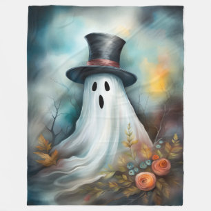 Cute Ghost Fleece Blanket