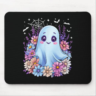 Cute Ghost Flower Halloween Costume Girl Women Spo Mouse Mat