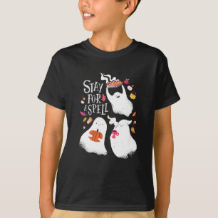 Cute Ghost Funny Halloween Design T-Shirt