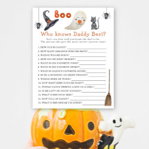 Cute ghost -  Game Who knows daddy best