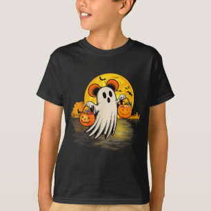 Cute Ghost Guitar Halloween Pumpkins Candy Soky Se T-Shirt