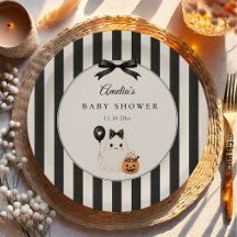 Cute Ghost Halloween Baby Shower