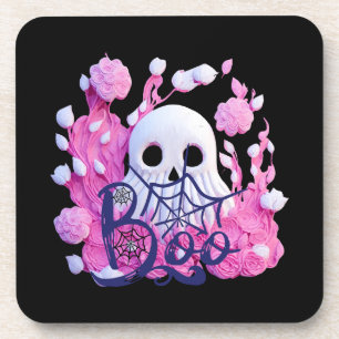 cute ghost Halloween boo pack  Coaster