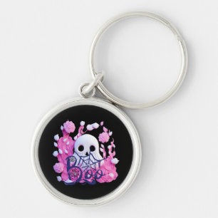 cute ghost Halloween boo pack  Key Ring
