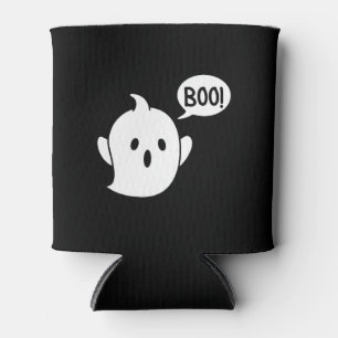 Cute Ghost Halloween Can Cooler