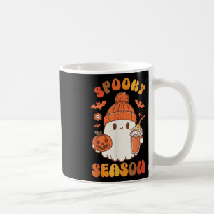 Cute Ghost Halloween Coffee Pumpkin Ghost Spooky S Mug