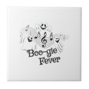 Cute Ghost Halloween Music Tile