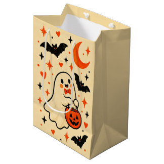 Cute Ghost Halloween Party Favour Bag | Vintage Tr