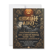 Cute Ghost Halloween Party Invitation Card 2026