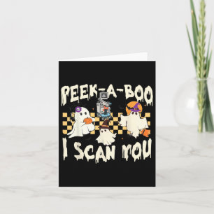 Cute Ghost Halloween Spooky Season Card