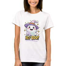 Cute Ghost Hey Boo Pastel Pastel Halloween