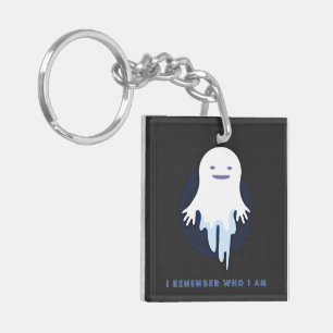 Cute Ghost – I Remember Who I Am Key Ring