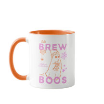 Cute Ghost Iced Coffee Cold Brew And Boos Graphic