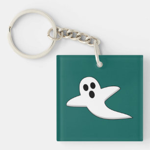 Cute Ghost Key Ring