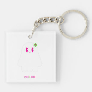 CUTE GHOST KEY RING