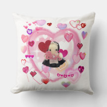 Cute ghost maid pattern (I love you)