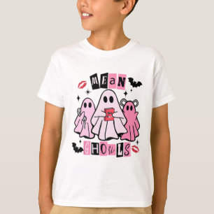 Cute Ghost Mean Ghouls Funny Halloween Costume Spo T-Shirt