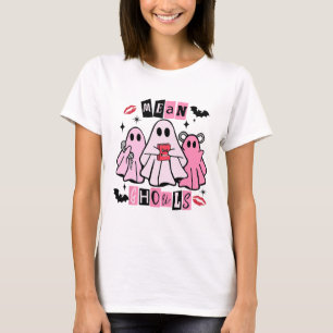Cute Ghost Mean Ghouls Funny Halloween Costume Spo T-Shirt