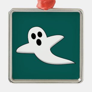 Cute Ghost Metal Tree Decoration
