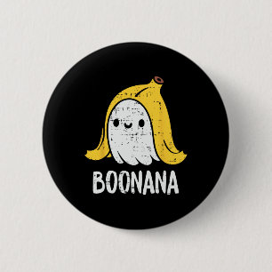 Cute Ghost Nana Halloween Costume Funny Kids Women 6 Cm Round Badge