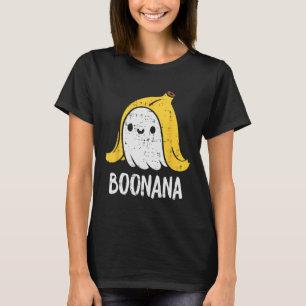 Cute Ghost Nana Halloween Costume Funny Kids Women T-Shirt