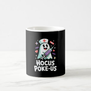 Cute Ghost Nurse Halloween Syringe Costume Funny D Coffee Mug