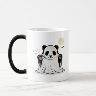 Cute Ghost Panda Under the Moon  Magic Mug