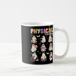 Cute Ghost Physical Therapy Pt Physical Therapist  Coffee Mug