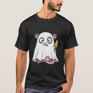 Cute Ghost Possum Halloween T-Shirt
