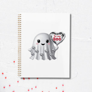 Cute Ghost Romantic Valentine Pattern Planner