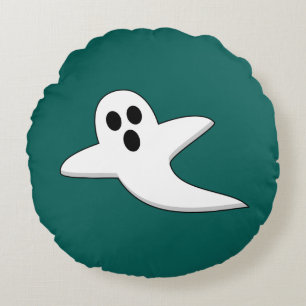 Cute Ghost Round Cushion