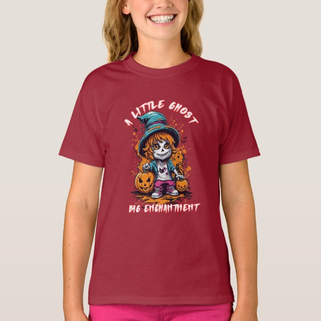 Cute Ghost Shirt | Halloween Tee | Halloween (Front)