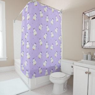 Cute Ghost Shower Curtain