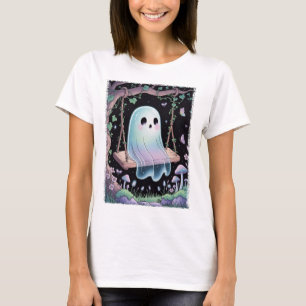 Cute Ghost Spooky Hallween T-shirt