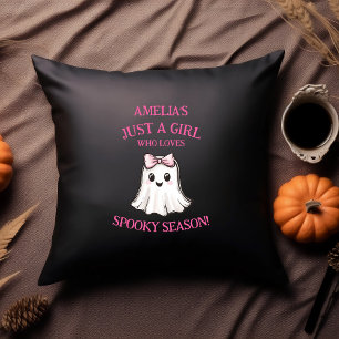 Cute Ghost Spooky Season Halloween  Cushion