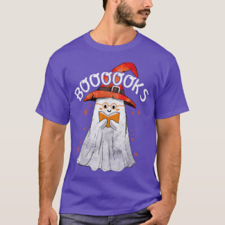 Cute Ghost Teacher Book Reading Booooks Top Hallow