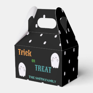 Cute Ghost Trick or Treat Halloween Favour Box