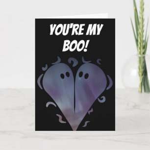 Cute Ghost Valentines Day Card