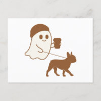 Cute Ghost Walking Frenchie