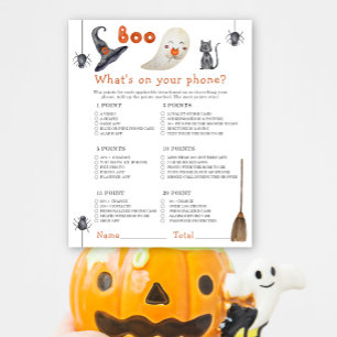 Cute ghost - What's On Your Phone Game