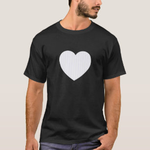 Cute Ghost White Stripes Vertical Lines Pattern Mi T-Shirt