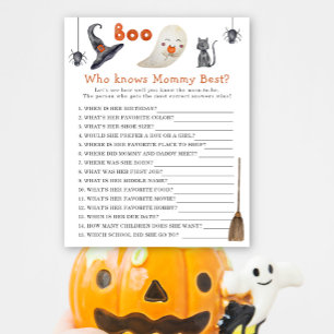 Cute ghost - Who knows mummy best