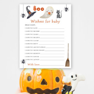 Cute ghost - wishes for baby