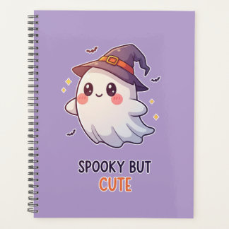 Cute Ghost Witch Halloween Spooky Cute Planner