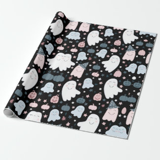 CUTE GHOST WRAPPING PAPER