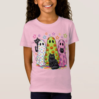 Cute Ghosts and Black Cats T-Shirt
