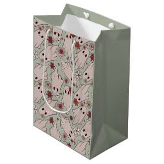 Cute Ghosts Halloween  Medium Gift Bag