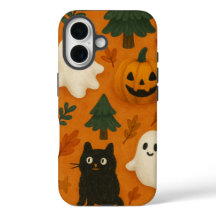 Cute Ghosts & Pumpkins Mobile Case